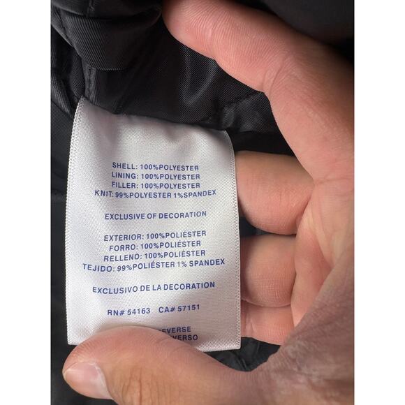 Starter Retro Satin Varsity Bomber Jacket Mens Extra Large XL Black Red $225 NWT - Picture 10 of 10